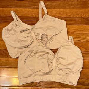 Kindred Bravely Sublime Busty XL Hands Free Pumping Bras Set of 2